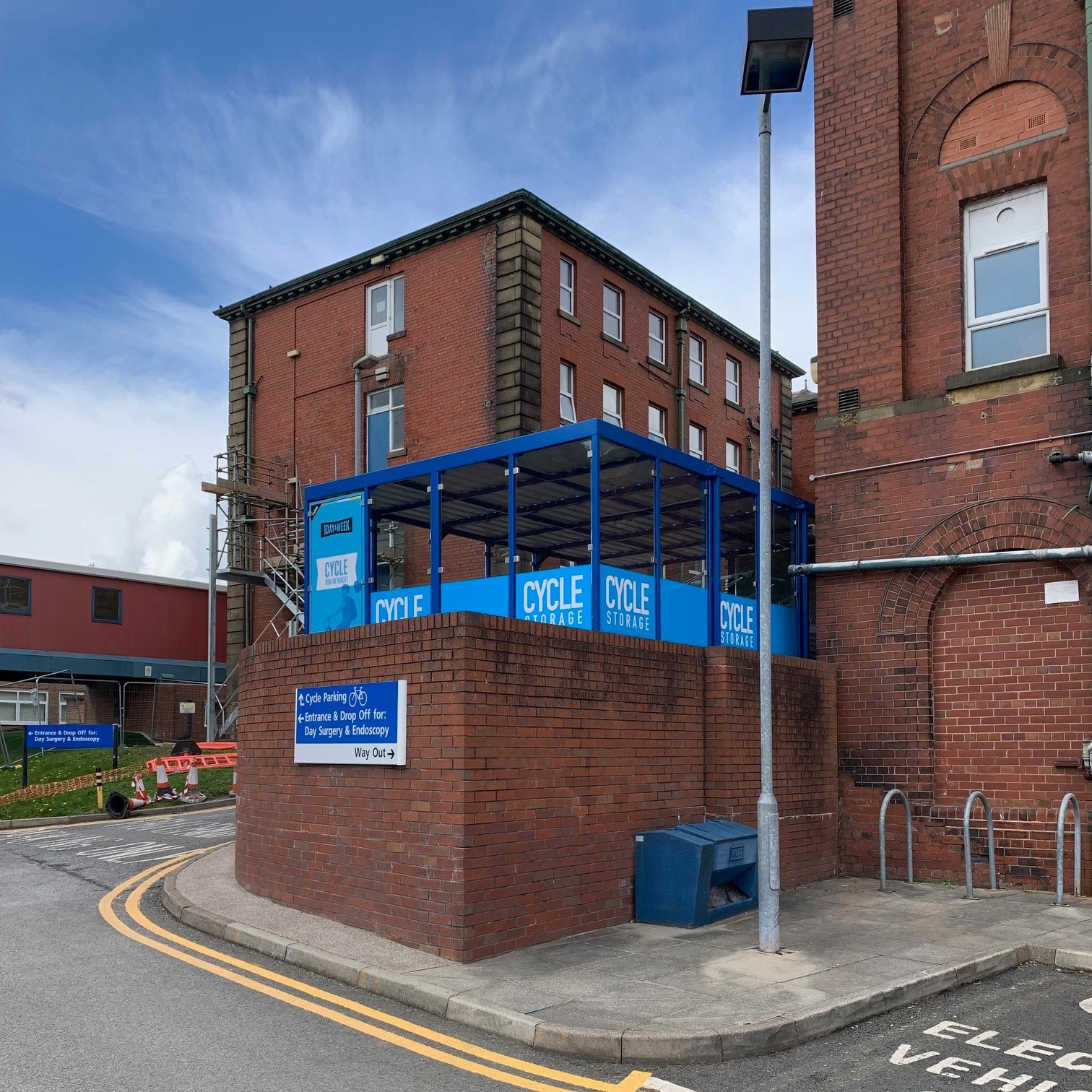 Rochdale Infirmary Cycle Hub